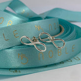 INFINITE SILVER EARRING THREAD