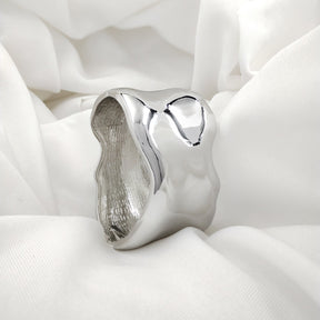 Bracelete Orgânico Design Escultural