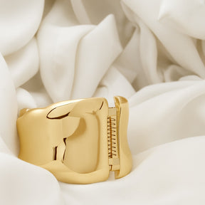 Bracelete Orgânico Design Escultural