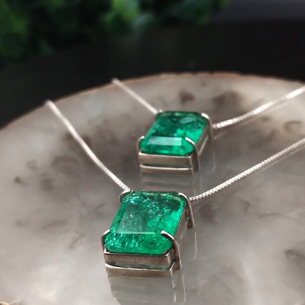 ESCAPULÁRIO RETANGULAR CRISTAL