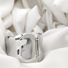 Bracelete Orgânico Design Escultural