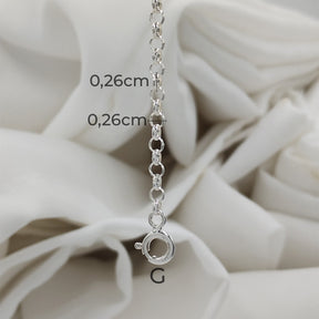 PORTUGUESE LINK SILVER CHORD
