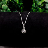 COLAR DE PRATA PONTO DE LUZ