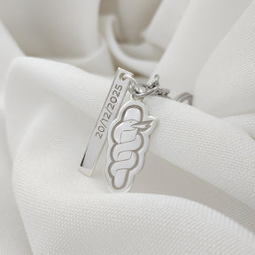 CHAVEIRO DE PRATA PROFISSÕES