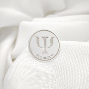 BROCHE DE PRATA CURSO ACADÊMICO