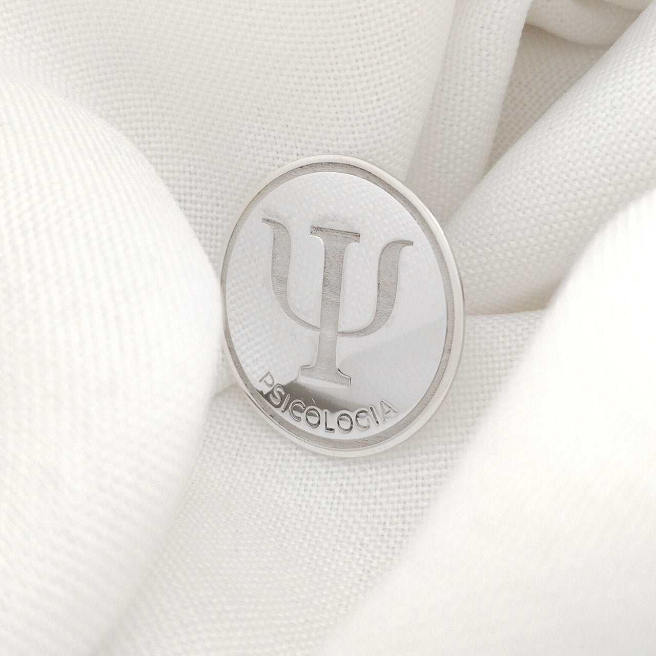 BROCHE DE PRATA CURSO ACADÊMICO