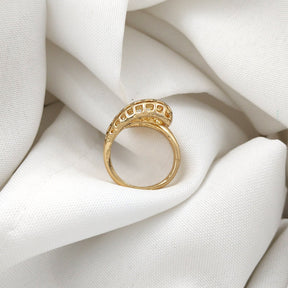 Anel Cabeça de Cobra Vazado Atemporal