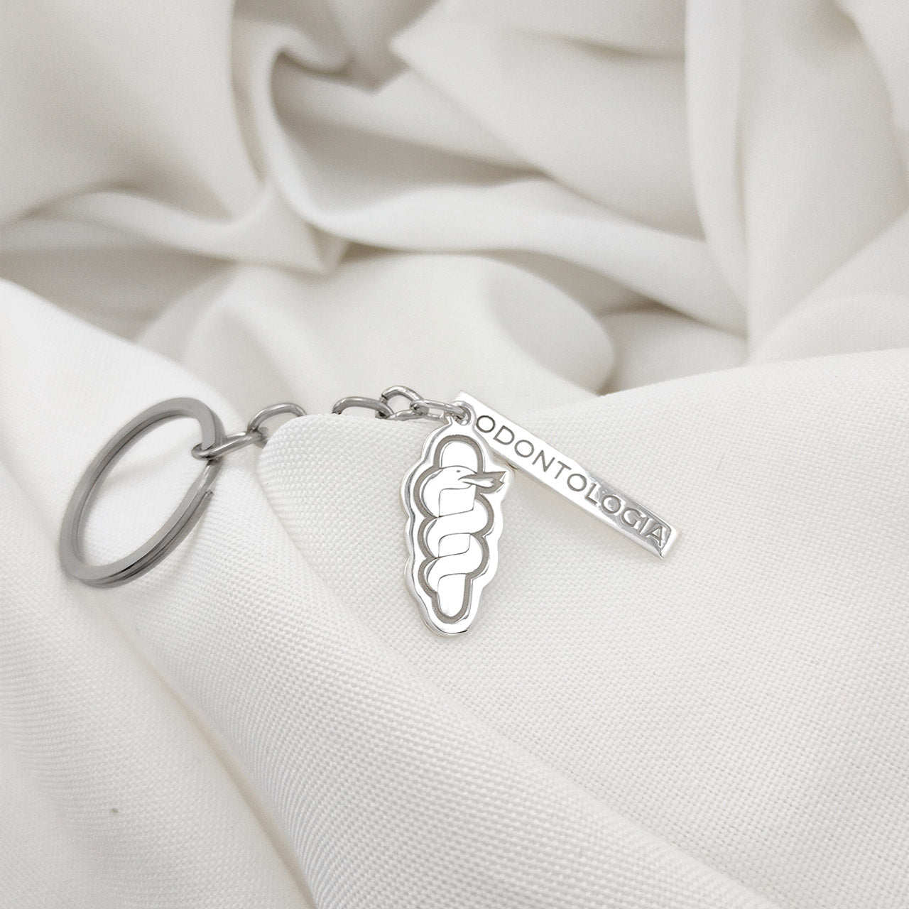 CHAVEIRO DE PRATA PROFISSÕES