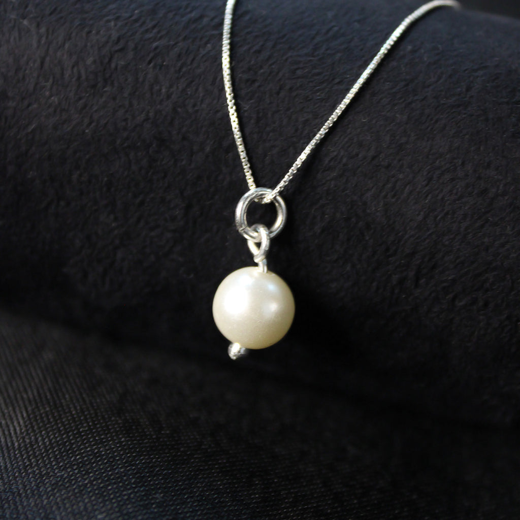 Pingente de Prata com Pérola