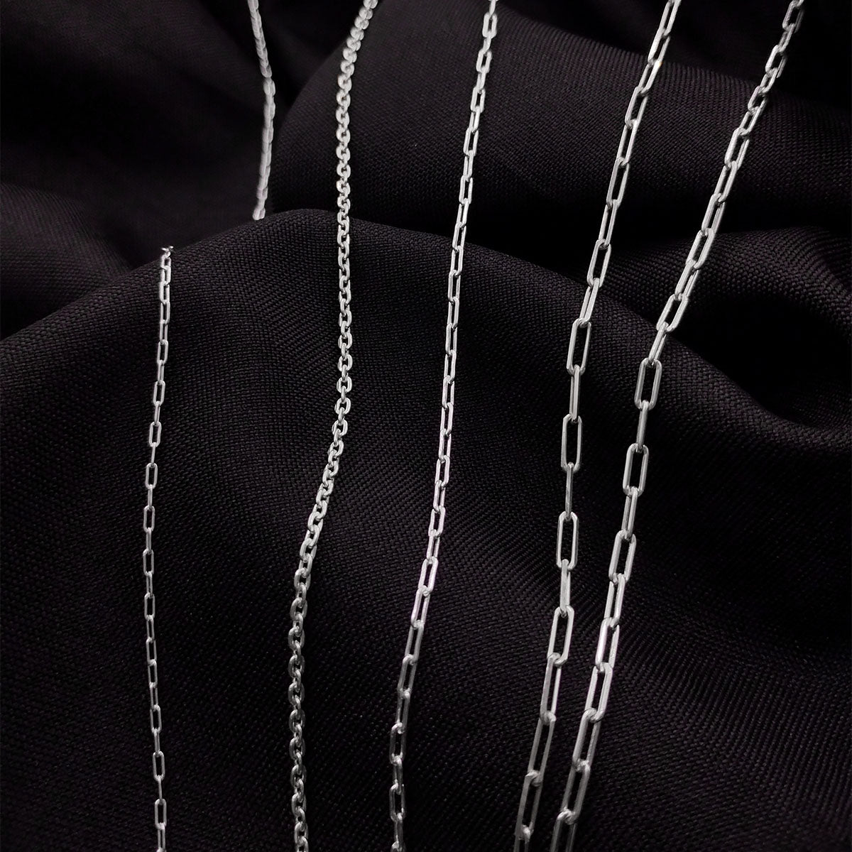 Cordão Cartier Prata 925 Elo Alongado 50cm 60cm 70cm