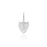 AMERICA SHIELD PLATE PENDANT - 1.5CM