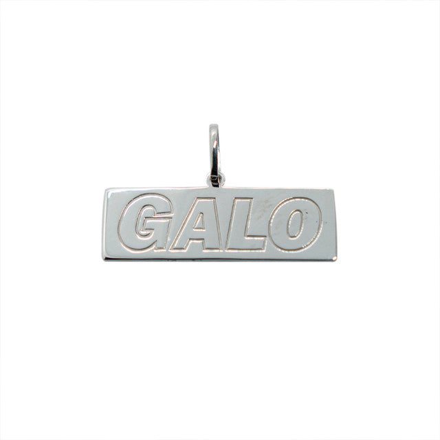 POLISHED PLATE GALO PENDANT 