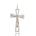 JESUS ​​CROSS SILVER PENDANT