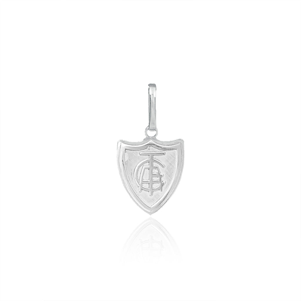 PINGENTE CHAPA ESCUDO AMÉRICA - 1CM