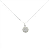 CRUZEIRO SHIELD NECKLACE - 1CM 