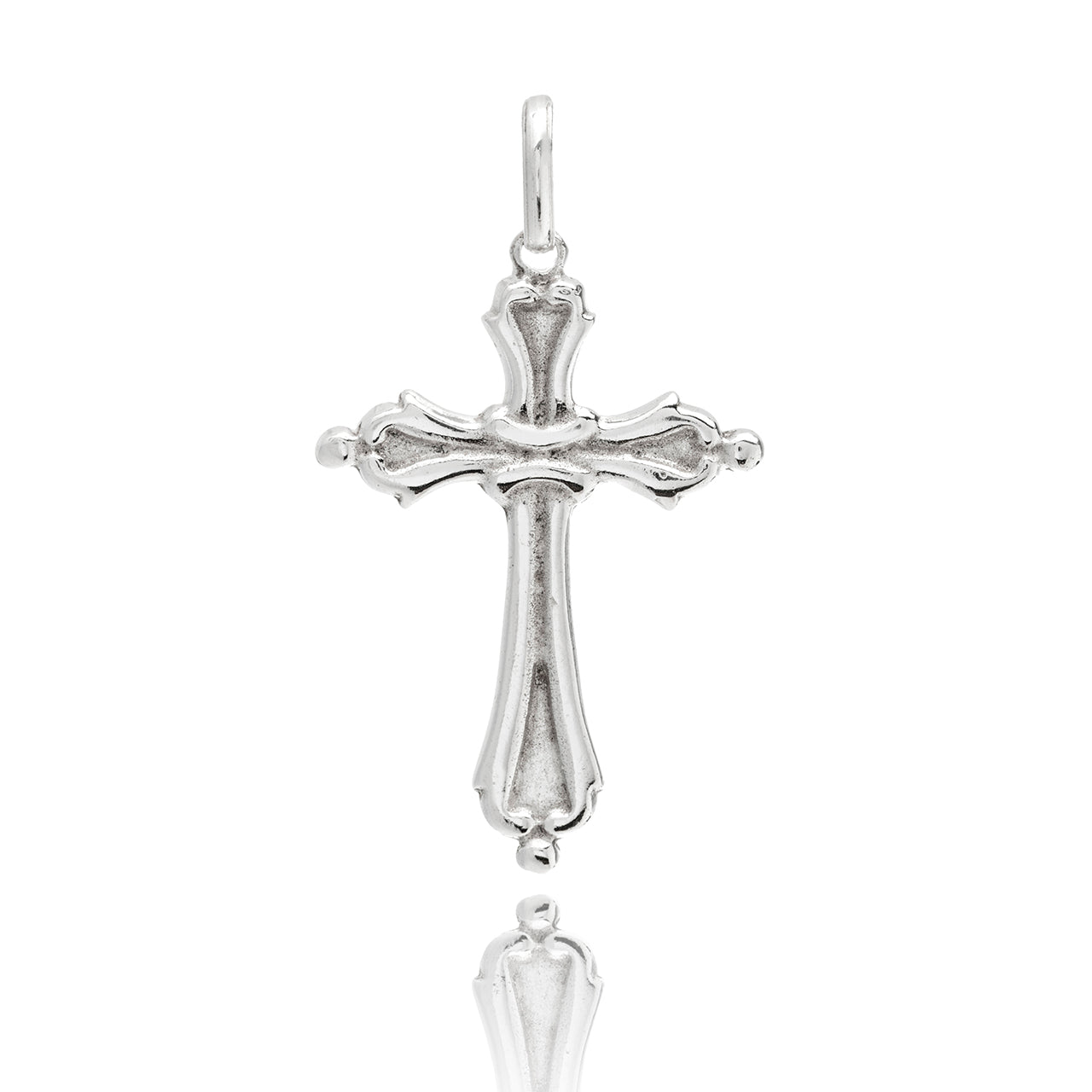 PORTUGUESE CROSS SILVER PENDANT