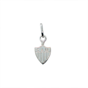 ATHLETIC PLATE SHIELD PENDANT - 1CM 