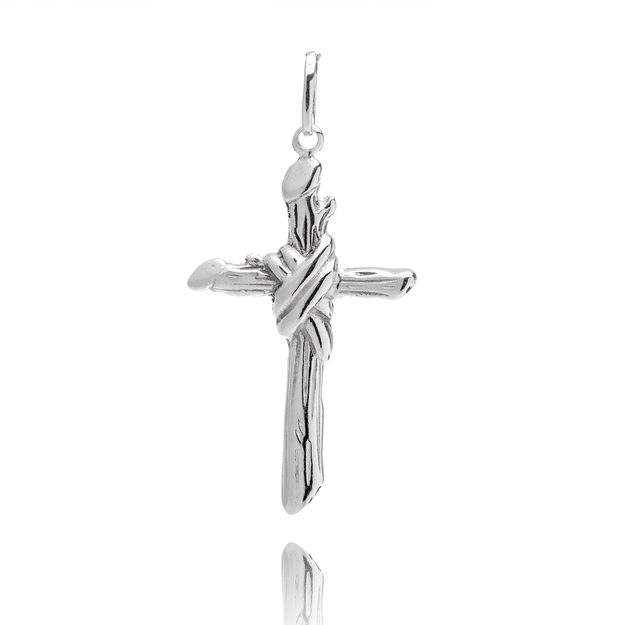 SILVER X-CROSS PENDANT