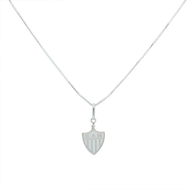 ATHLETIC PLATE SHIELD NECKLACE - 1.5CM 