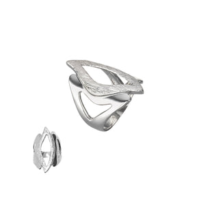 STYLIZED SILVER RING