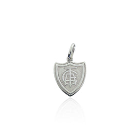 AMERICA SHIELD PLATE PENDANT - 1CM 