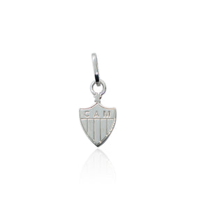 PINGENTE ESCUDO CHAPA ATLÉTICO - 1CM