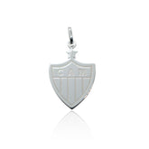 PINGENTE ESCUDO CHAPA ATLÉTICO - 2CM