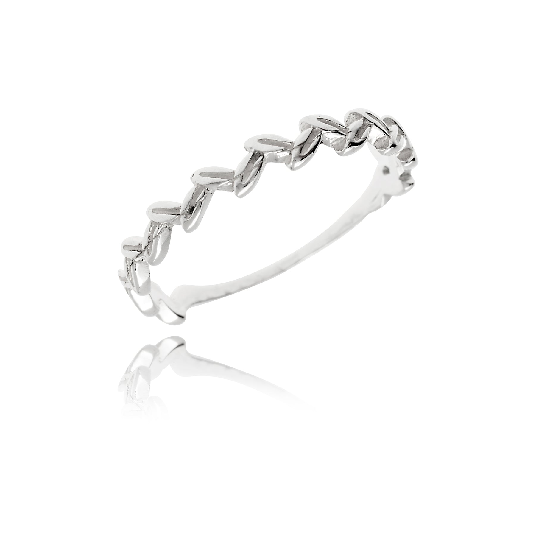 RAMOS SILVER TRIM RING