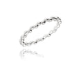 SILVER POLCATED TRIM RING