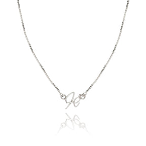 FAITH SILVER NECKLACE