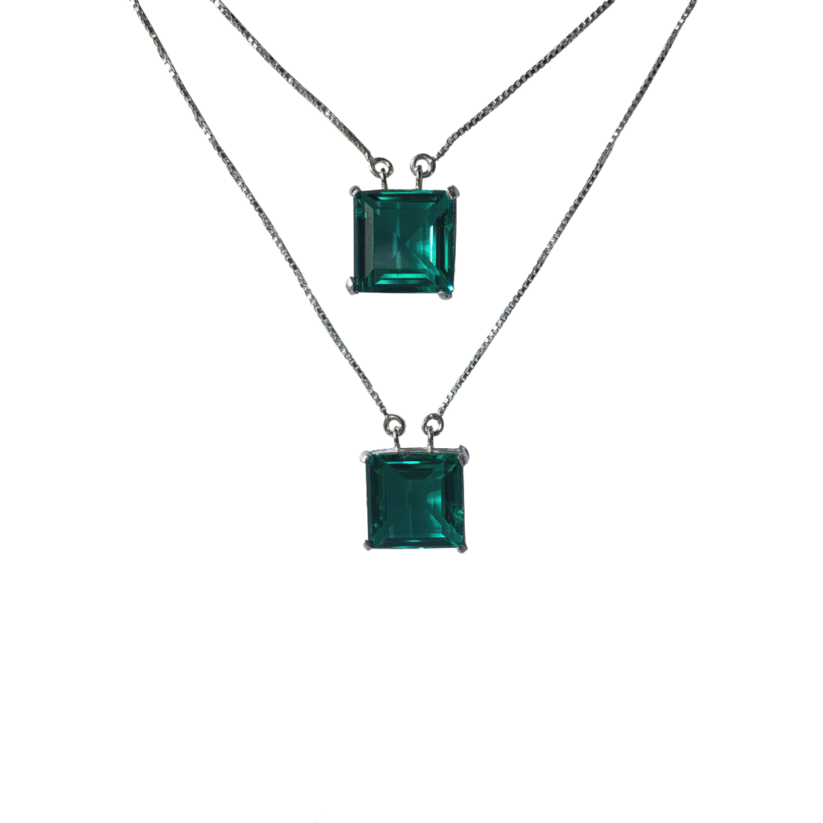 EMERALD CRYSTAL SQUARE SCAPULAR