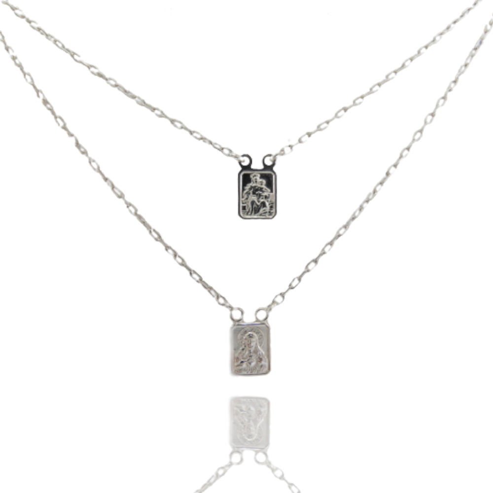 CARTIER SILVER SCAPULAR