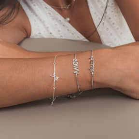 FAITH SILVER BRACELET