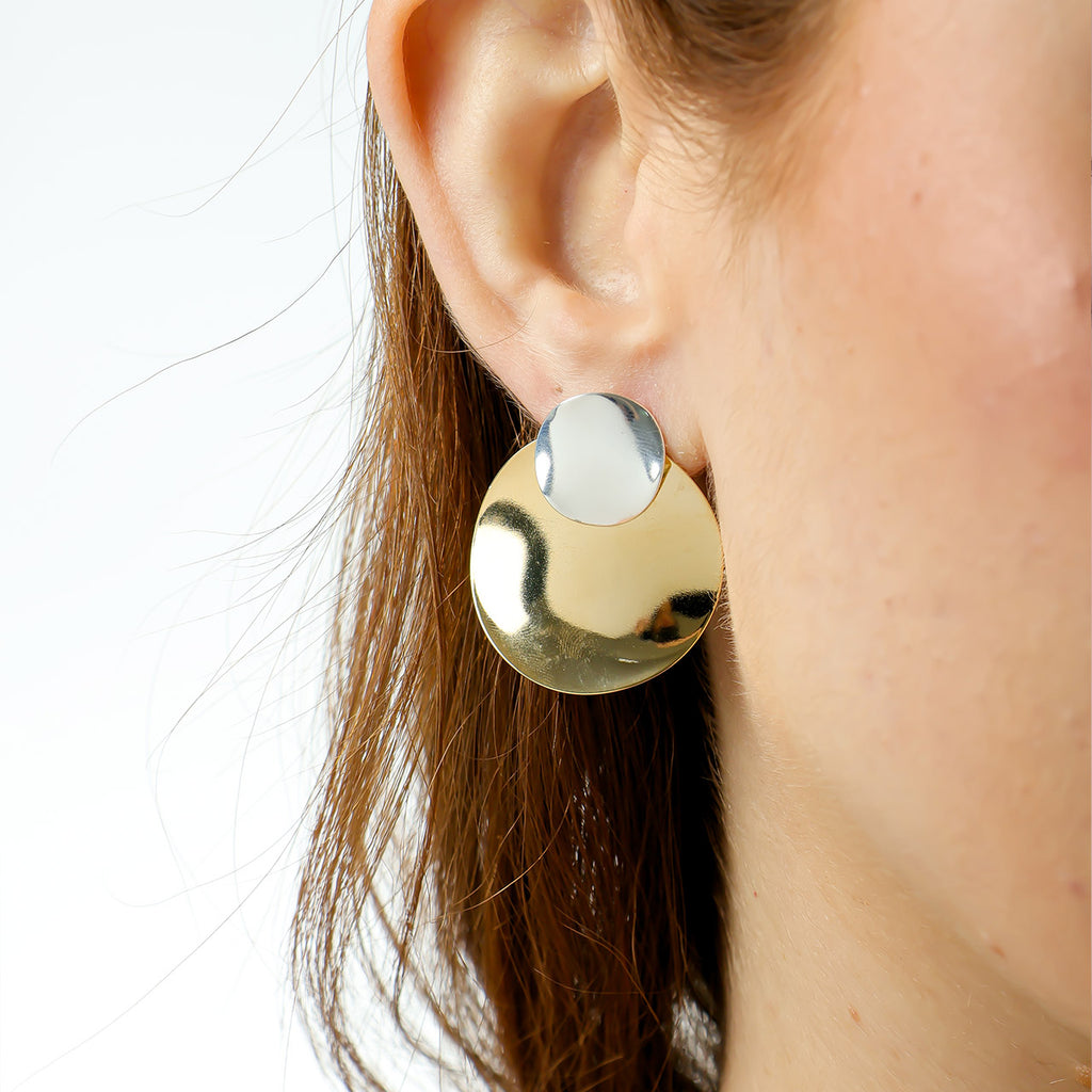 BRINCO BICOLOR REDONDO LISO