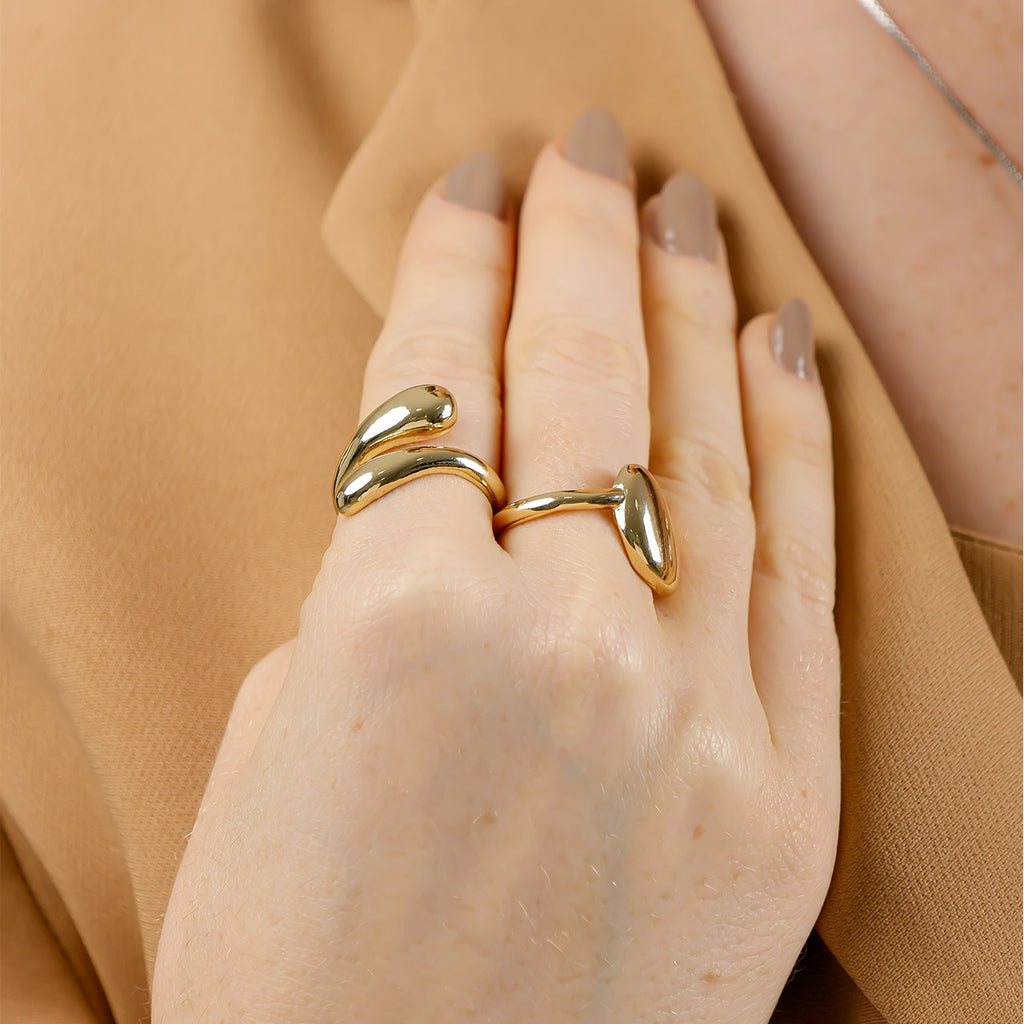 ANEL BOLD FINO REGULÁVEL DOURADO