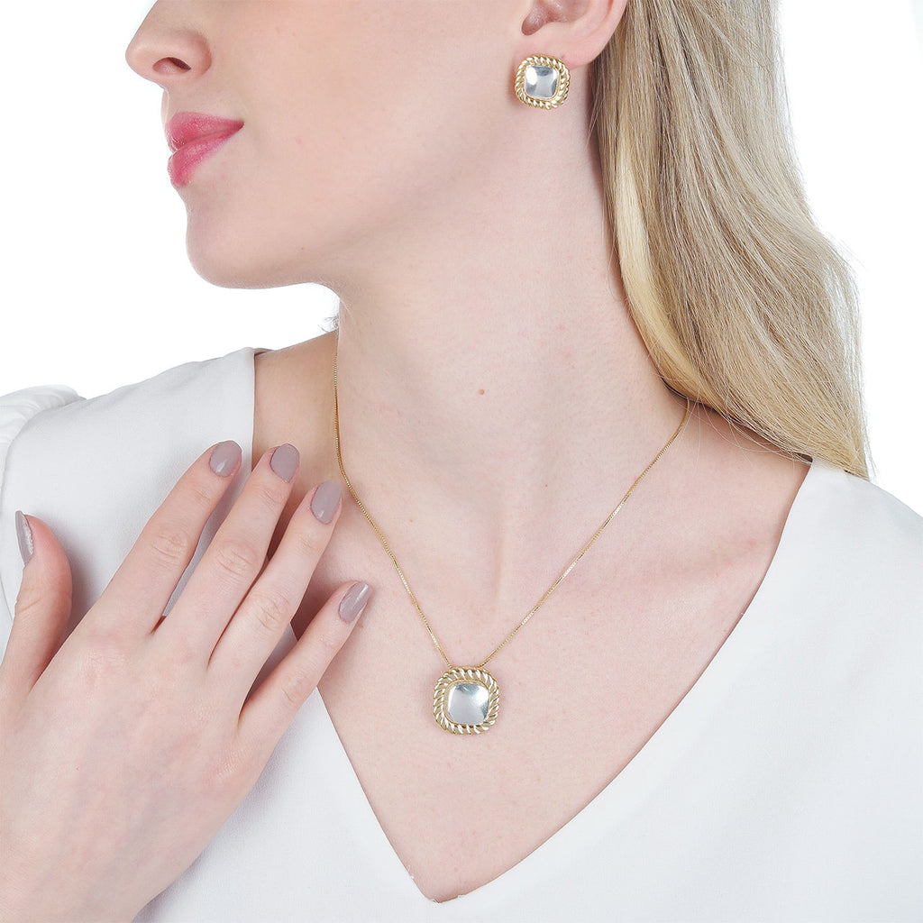 BRINCO QUADRADO BIJU