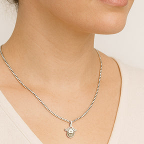 PINGENTE DE PRATA SMILINGUIDO SORRINDO