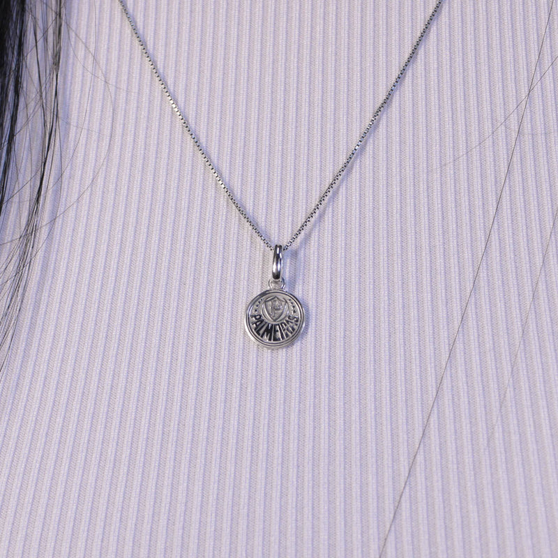 PINGENTE OFICIAL ESCUDO PALMEIRAS REDONDO 1,2CM - NOBLE GARANTIA PRODUTO OFICIAL EMBALAGEM PREMIUM