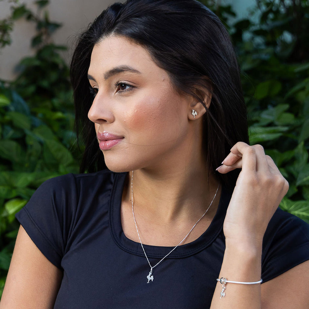 VOLPI ROOSTER NECKLACE - 1CM 