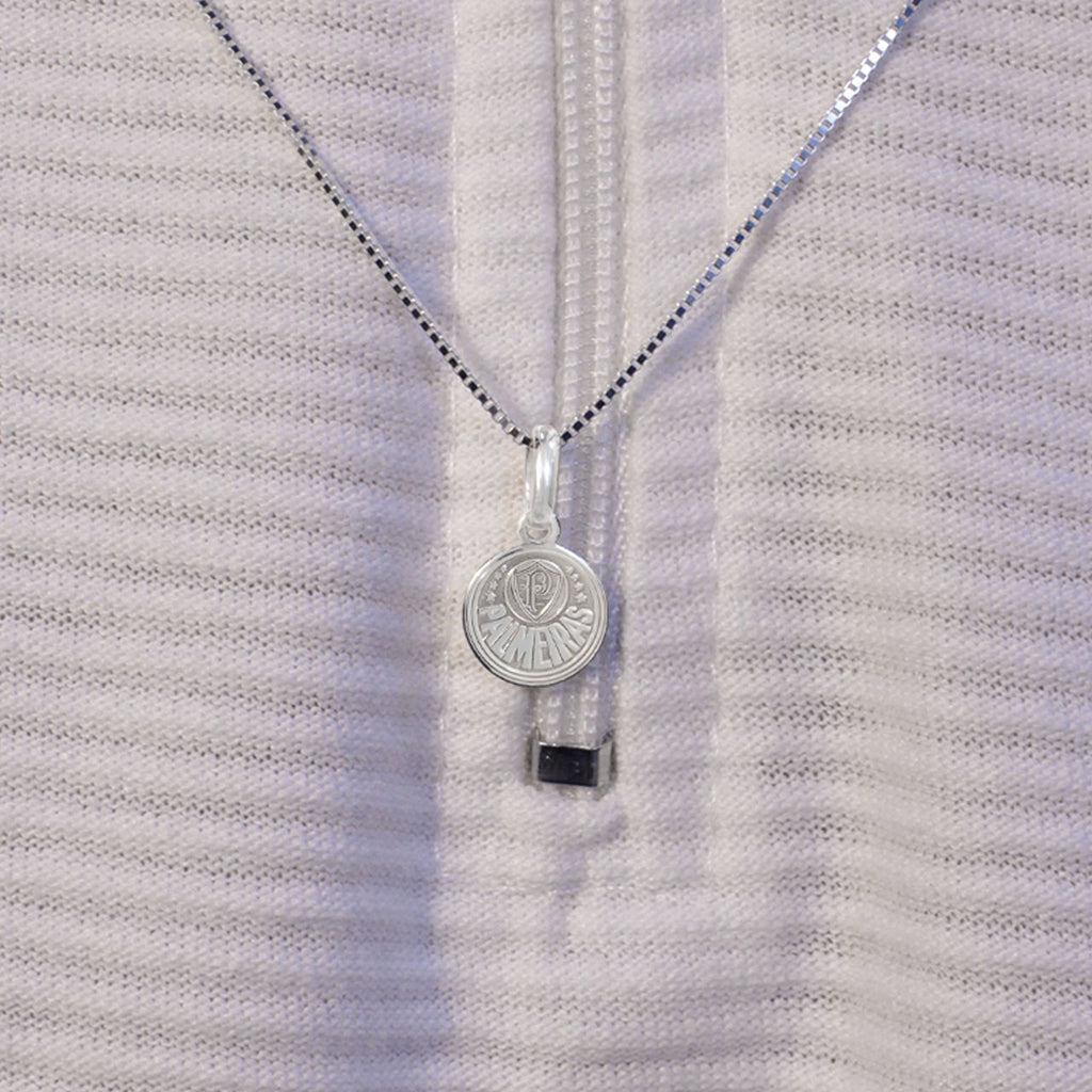 PINGENTE OFICIAL ESCUDO PALMEIRAS REDONDO 1,2CM - NOBLE GARANTIA PRODUTO OFICIAL EMBALAGEM PREMIUM