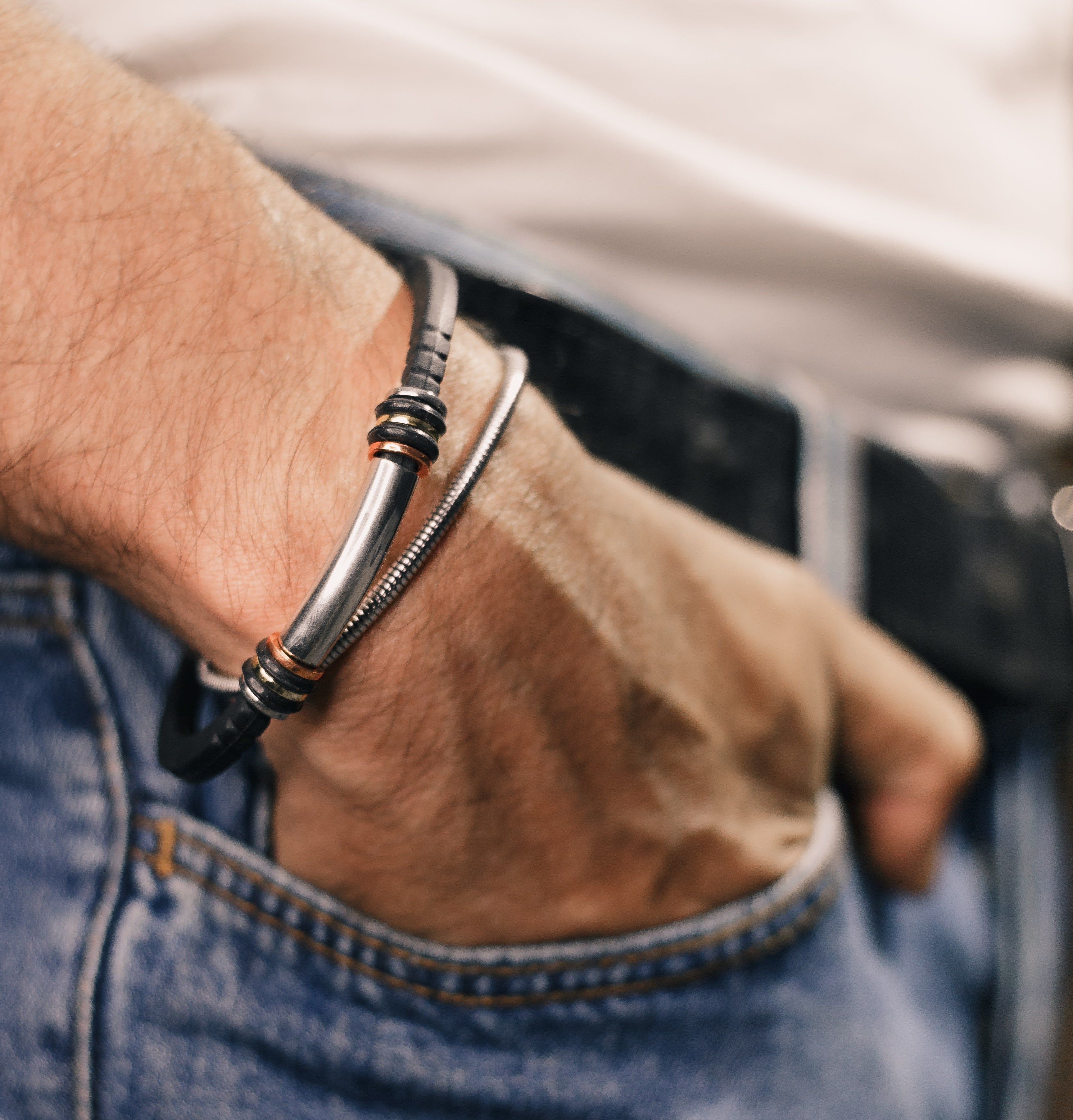 PULSEIRA BRACELETE DUKE INOX