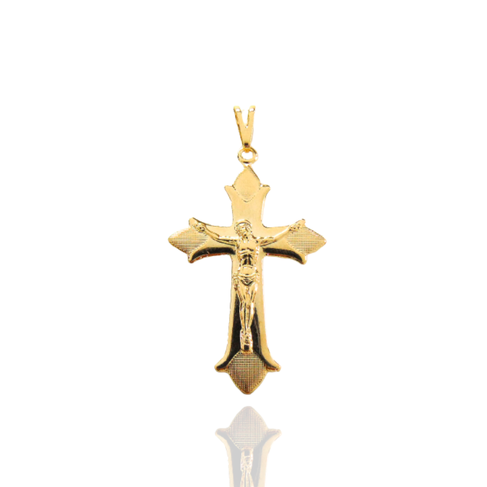 PINGENTE CRUCIFIXO COM CRISTO