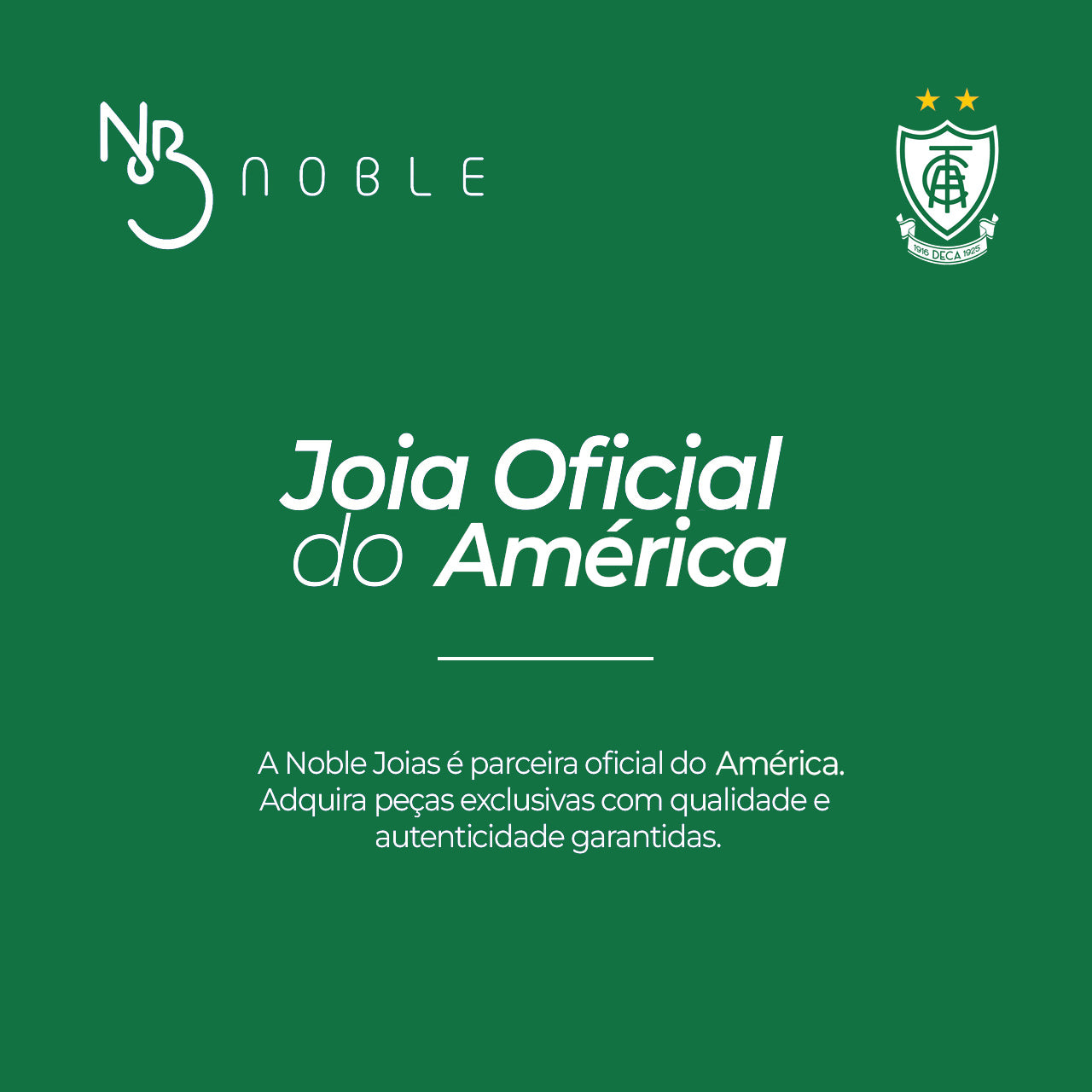 PINGENTE VAZADO ESCUDO AMÉRICA - 2CM