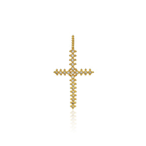 PINGENTE CRUZ BOLA ZIRCÔNIAS