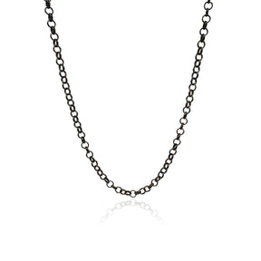 COLAR FOLHEADO ELO PORTUGUÊS GRANDE