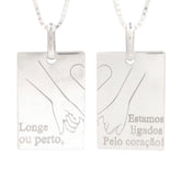 CONJUNTO PERSONALIZADO LIGADOS PELO CORAÇÃO