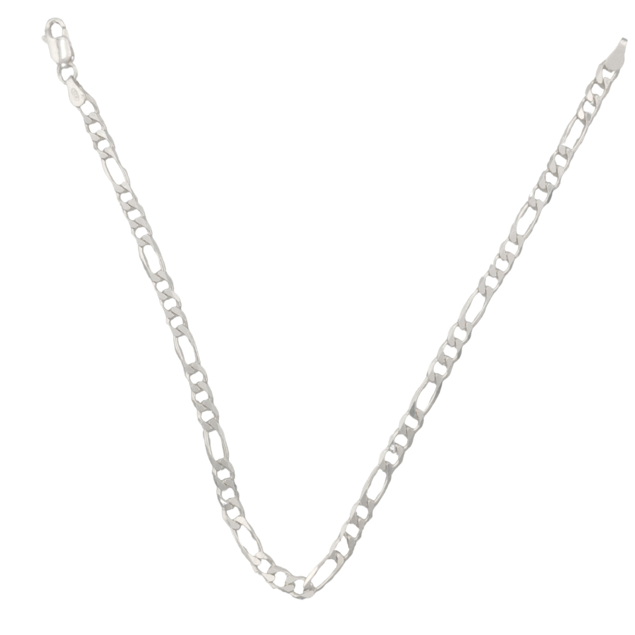 PULSEIRA GROUMET 3X1 PRATA 925 5-6MM 21CM
