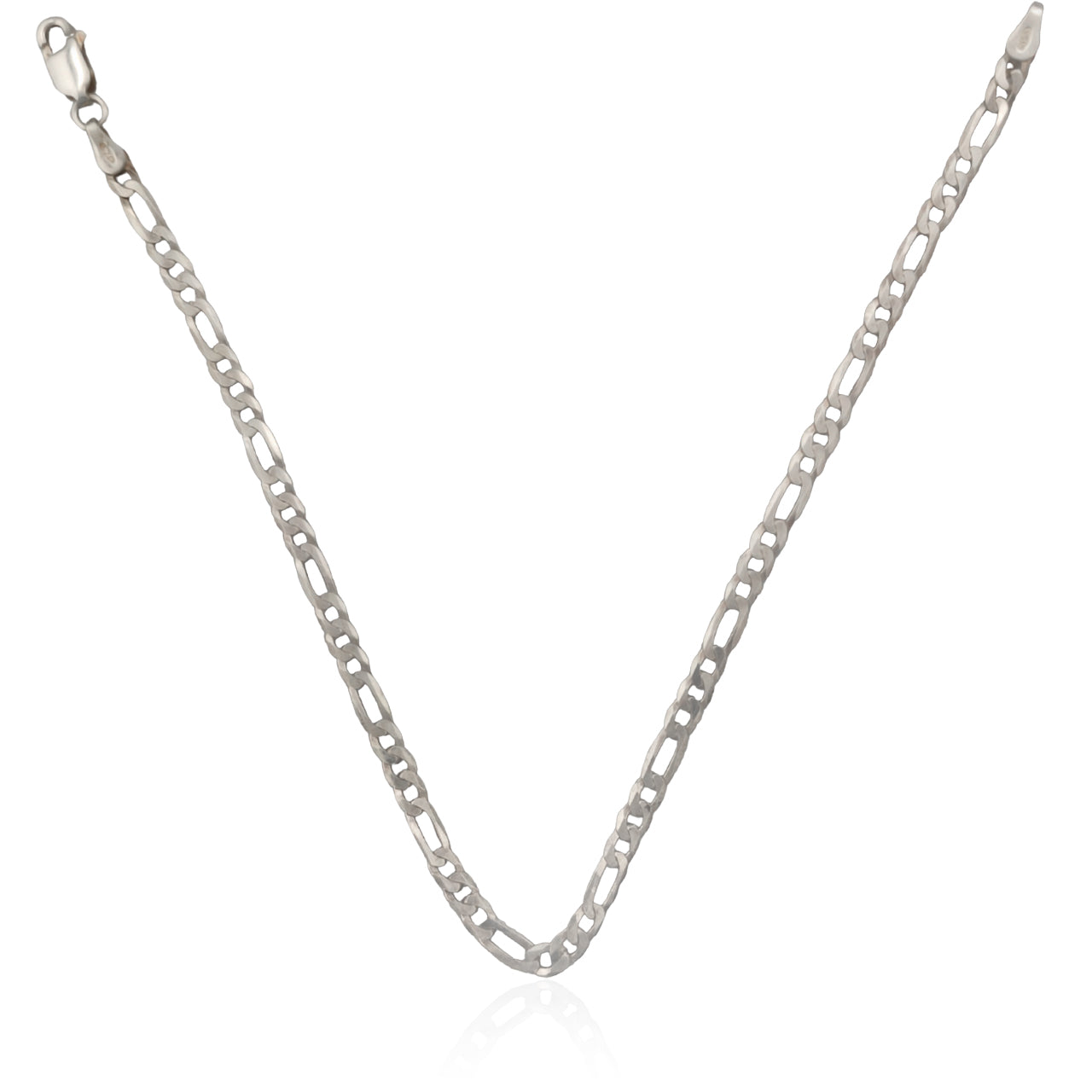 PULSEIRA GROUMET 3X1 PRATA 925 5-6MM 21CM