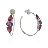 ARGOLA PEDRAS CRISTAL RAINBOW