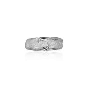SILVER COMMA RING